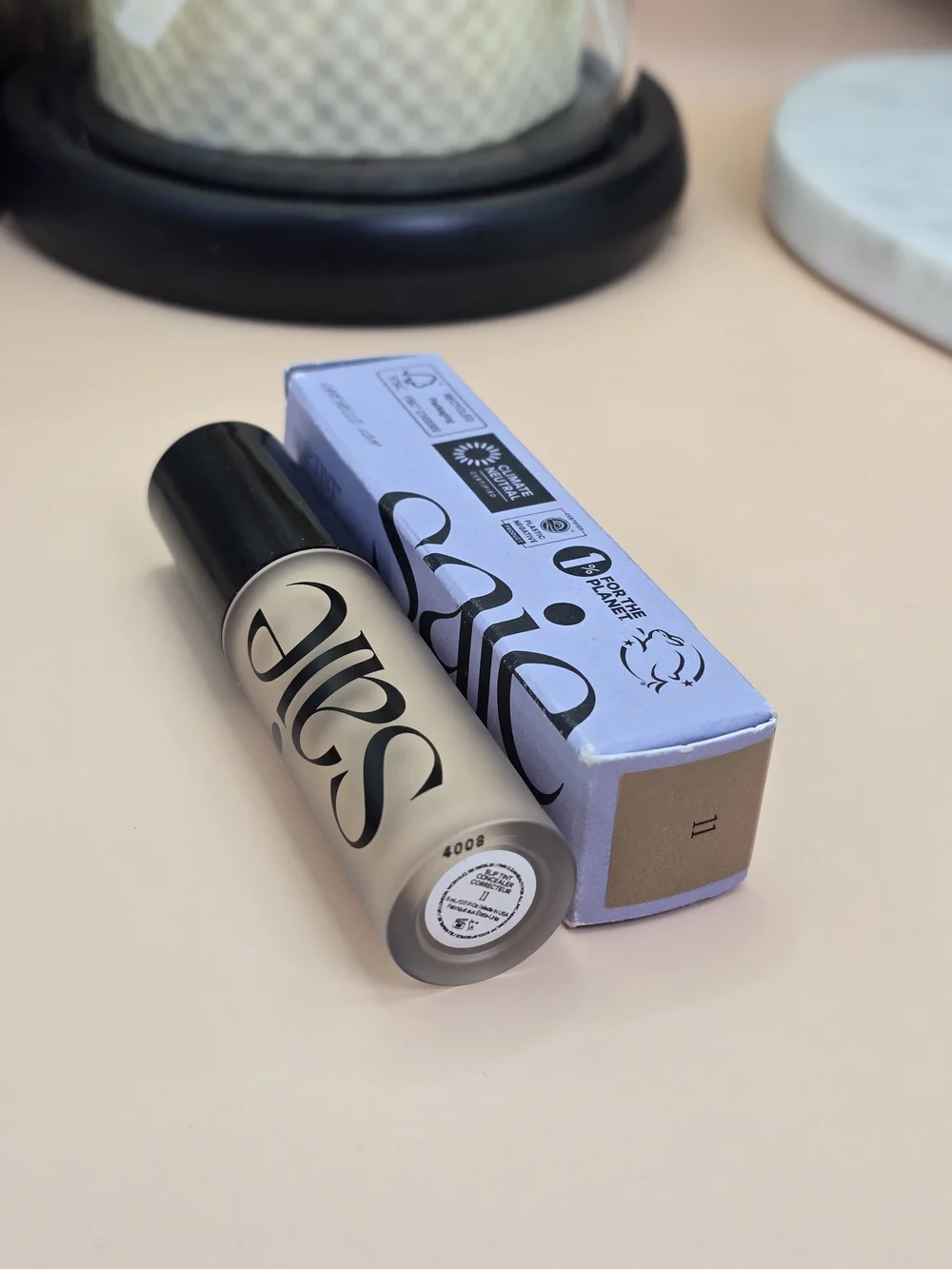 Saie Slip Tint Radiant All-Over Concealer — Beige